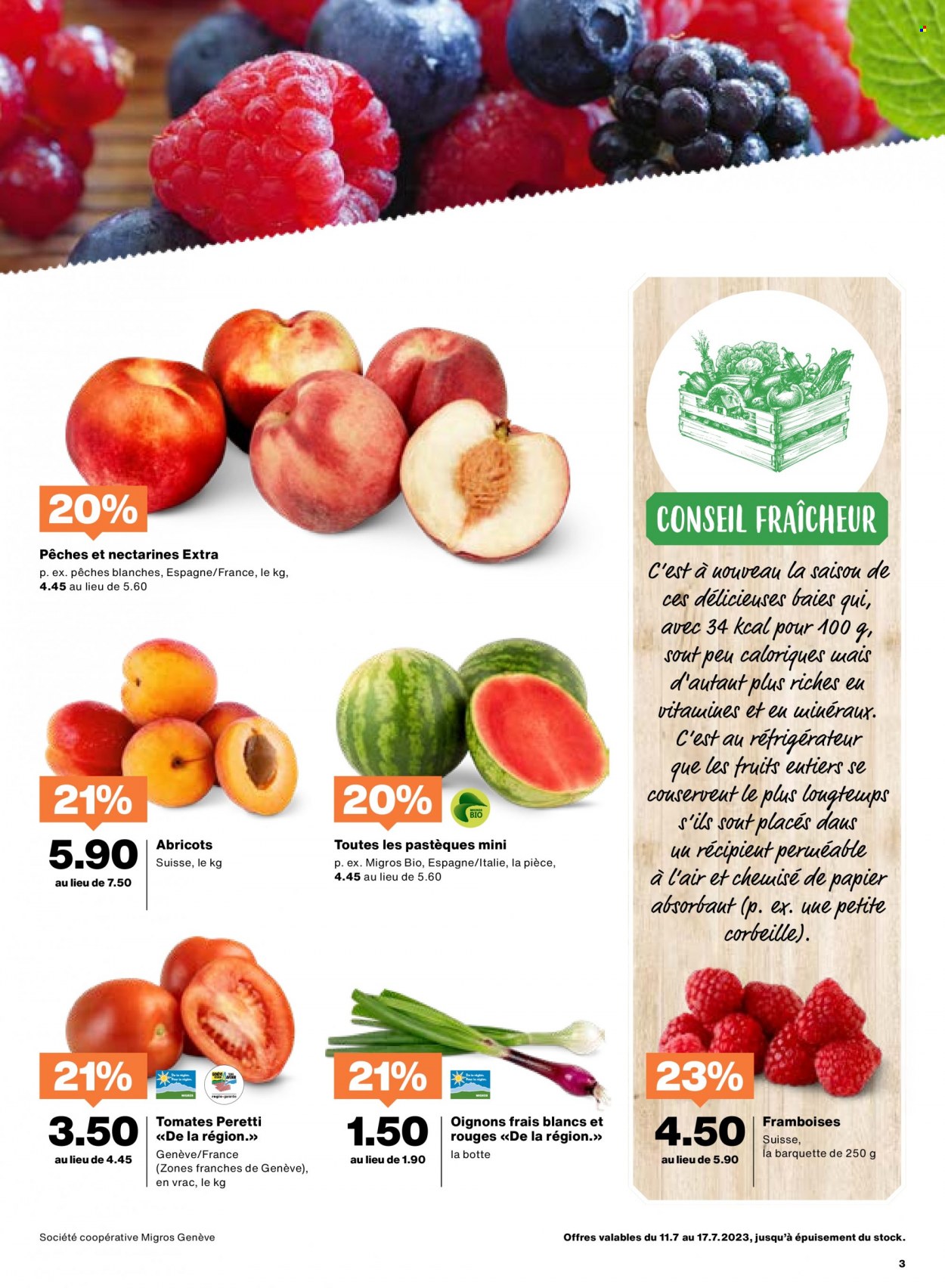 Volantino Migros - 11.7.2023 - 17.7.2023. Pagina 3