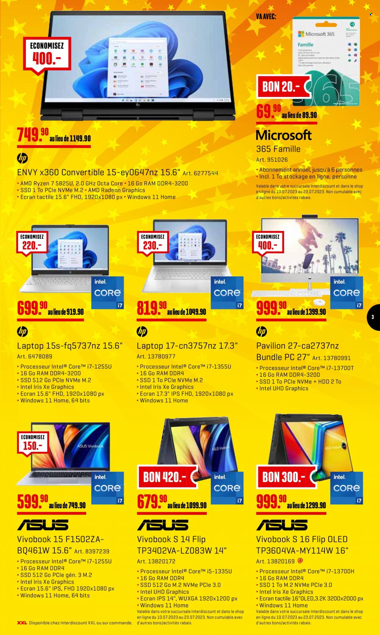 Volantino Interdiscount - 10.7.2023 - 23.7.2023. Pagina 3