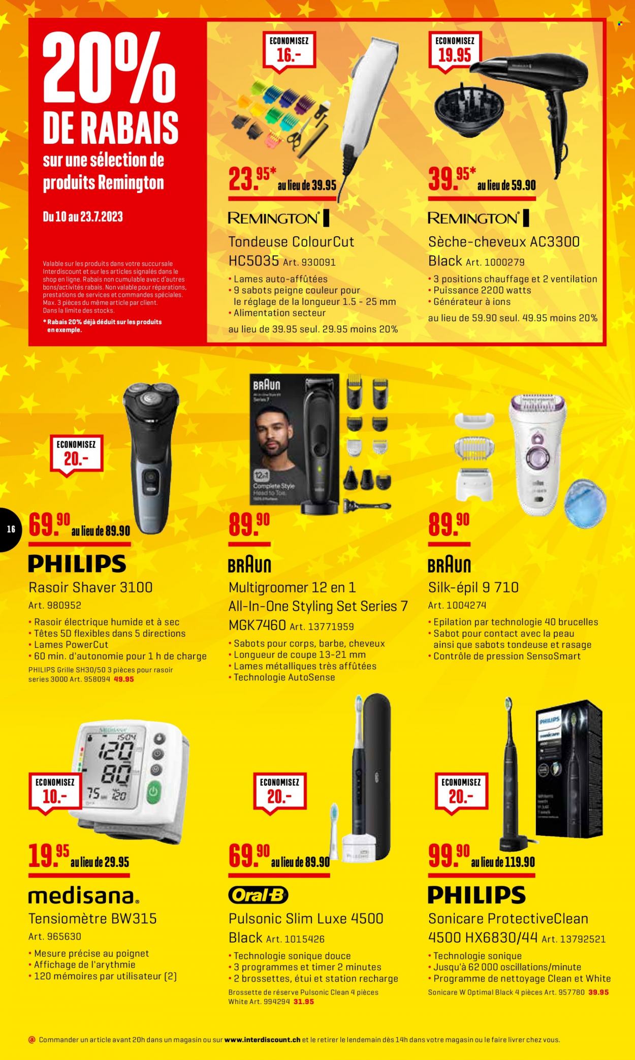 Volantino Interdiscount - 10.7.2023 - 23.7.2023. Pagina 16