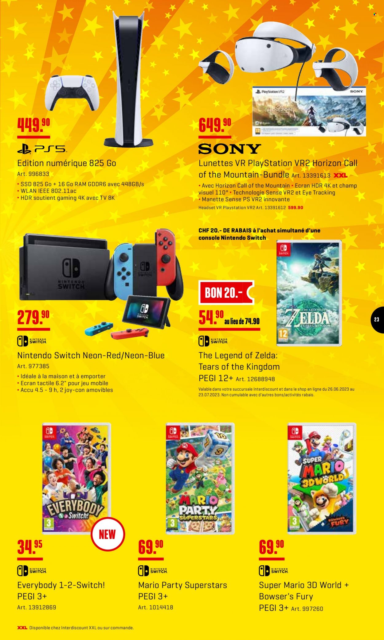 Volantino Interdiscount - 10.7.2023 - 23.7.2023. Pagina 23