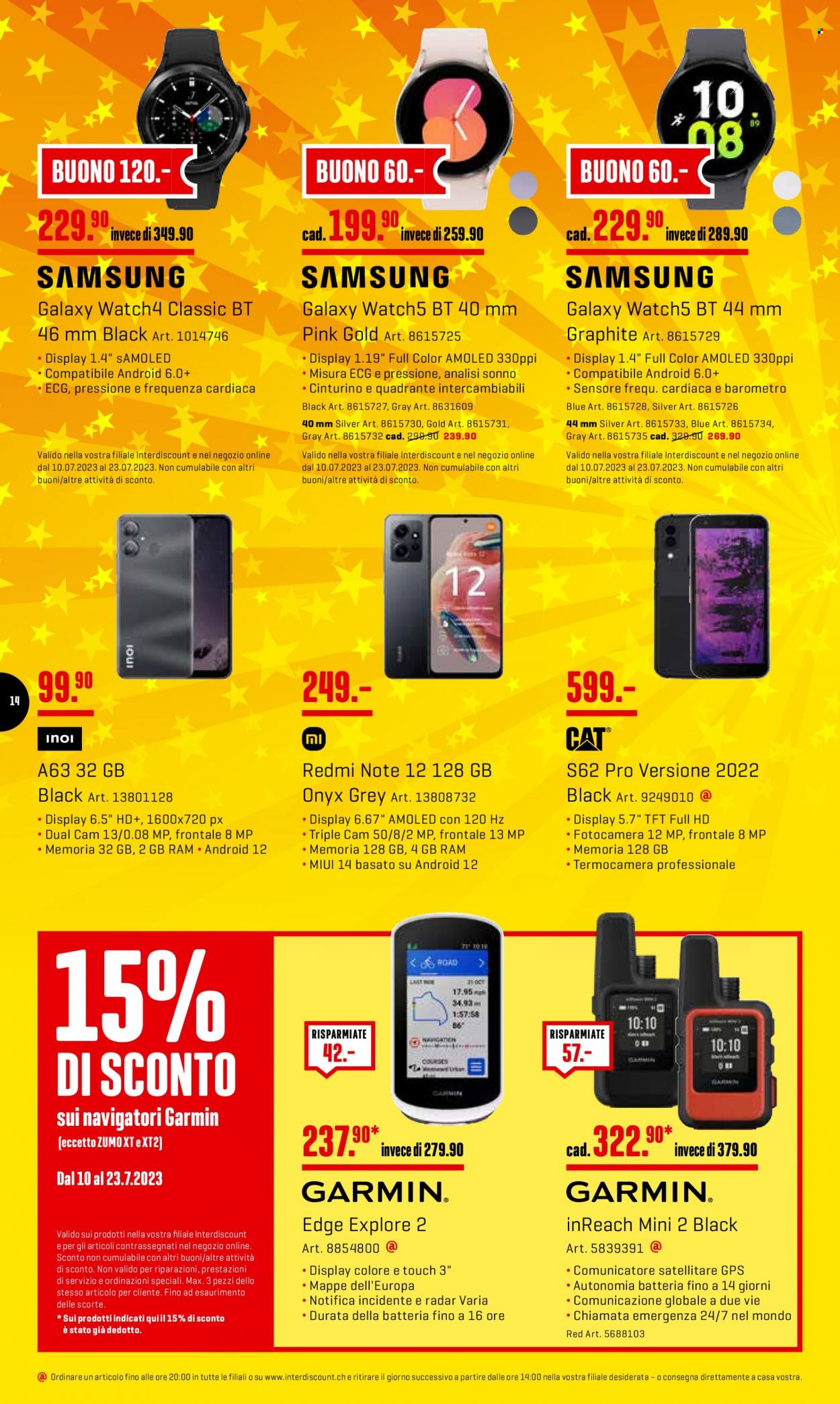 Volantino Interdiscount - 10.7.2023 - 23.7.2023. Pagina 14