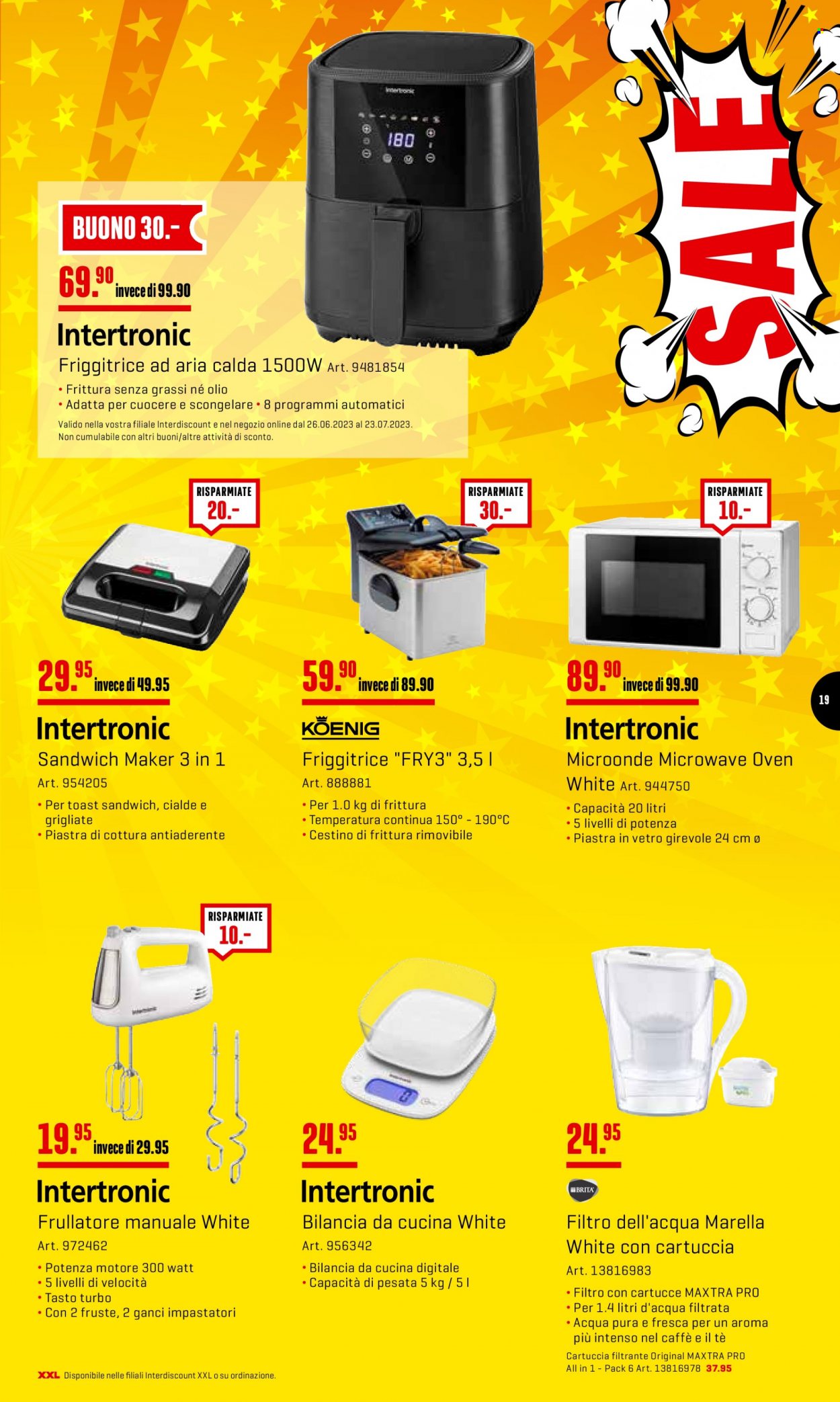 Volantino Interdiscount - 10.7.2023 - 23.7.2023. Pagina 19