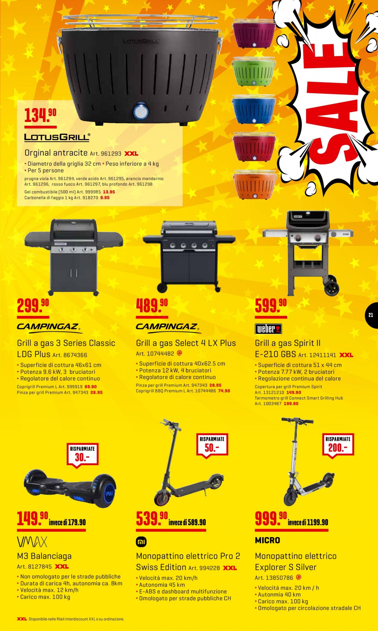 Volantino Interdiscount - 10.7.2023 - 23.7.2023. Pagina 21