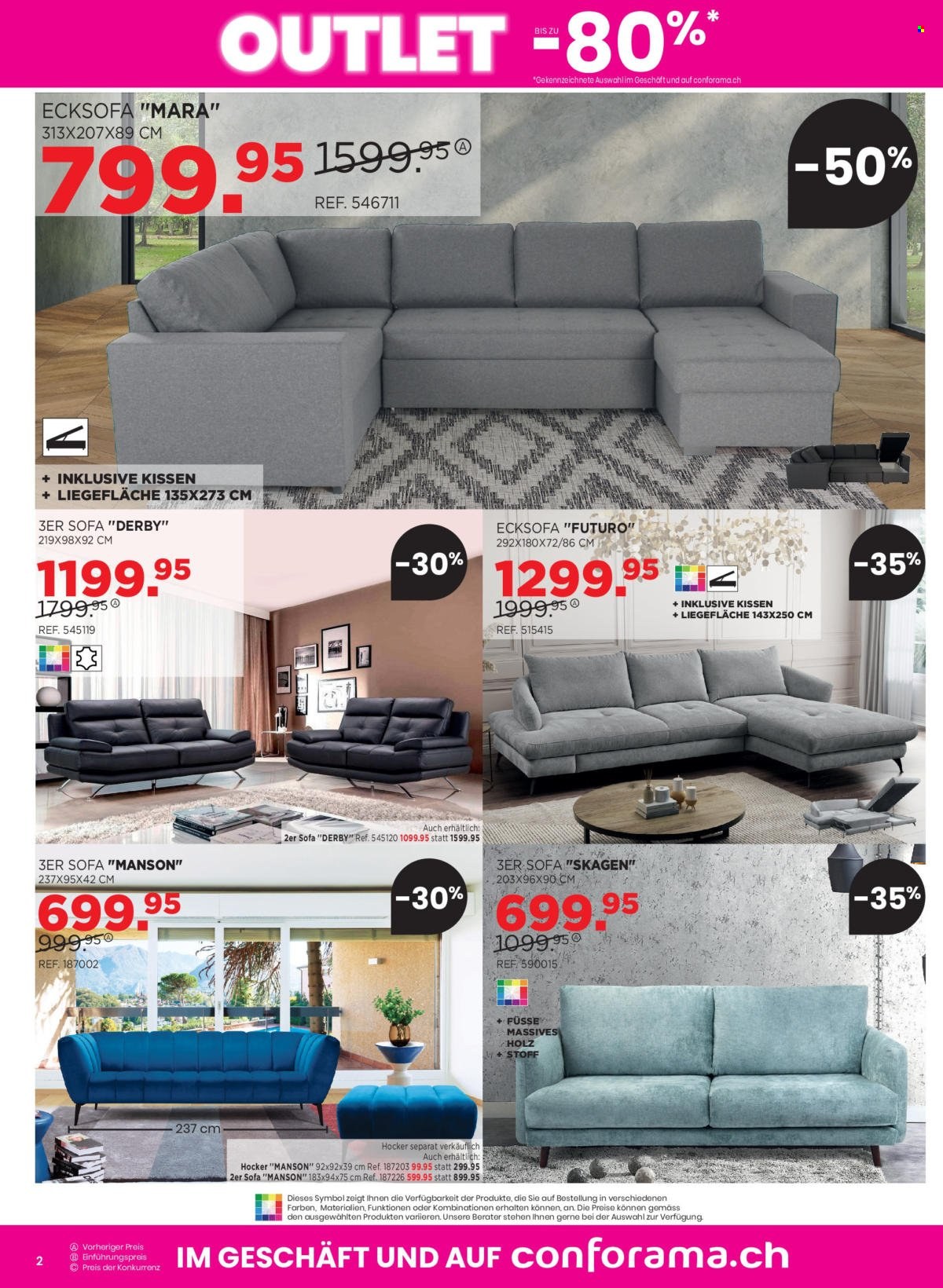 Volantino Conforama - 11.7.2023 - 17.7.2023. Pagina 2