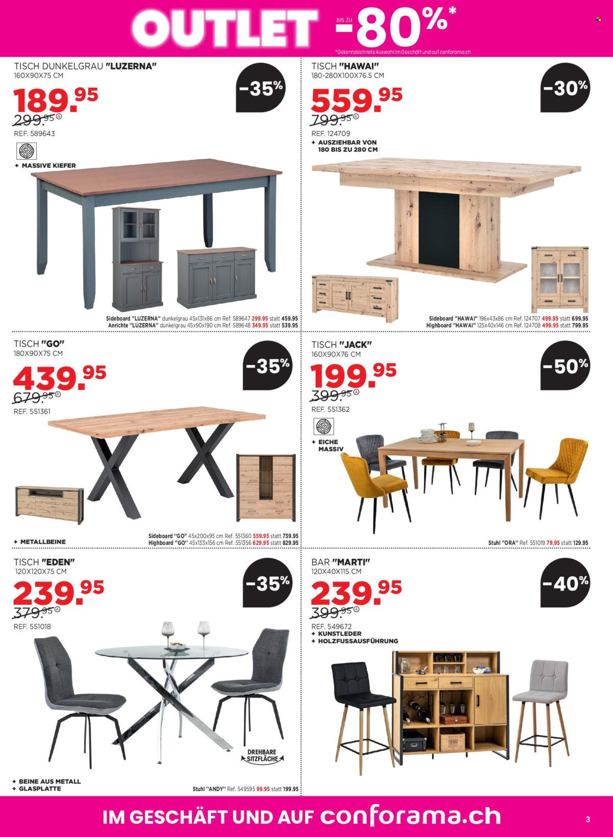 Volantino Conforama - 11.7.2023 - 17.7.2023. Pagina 3