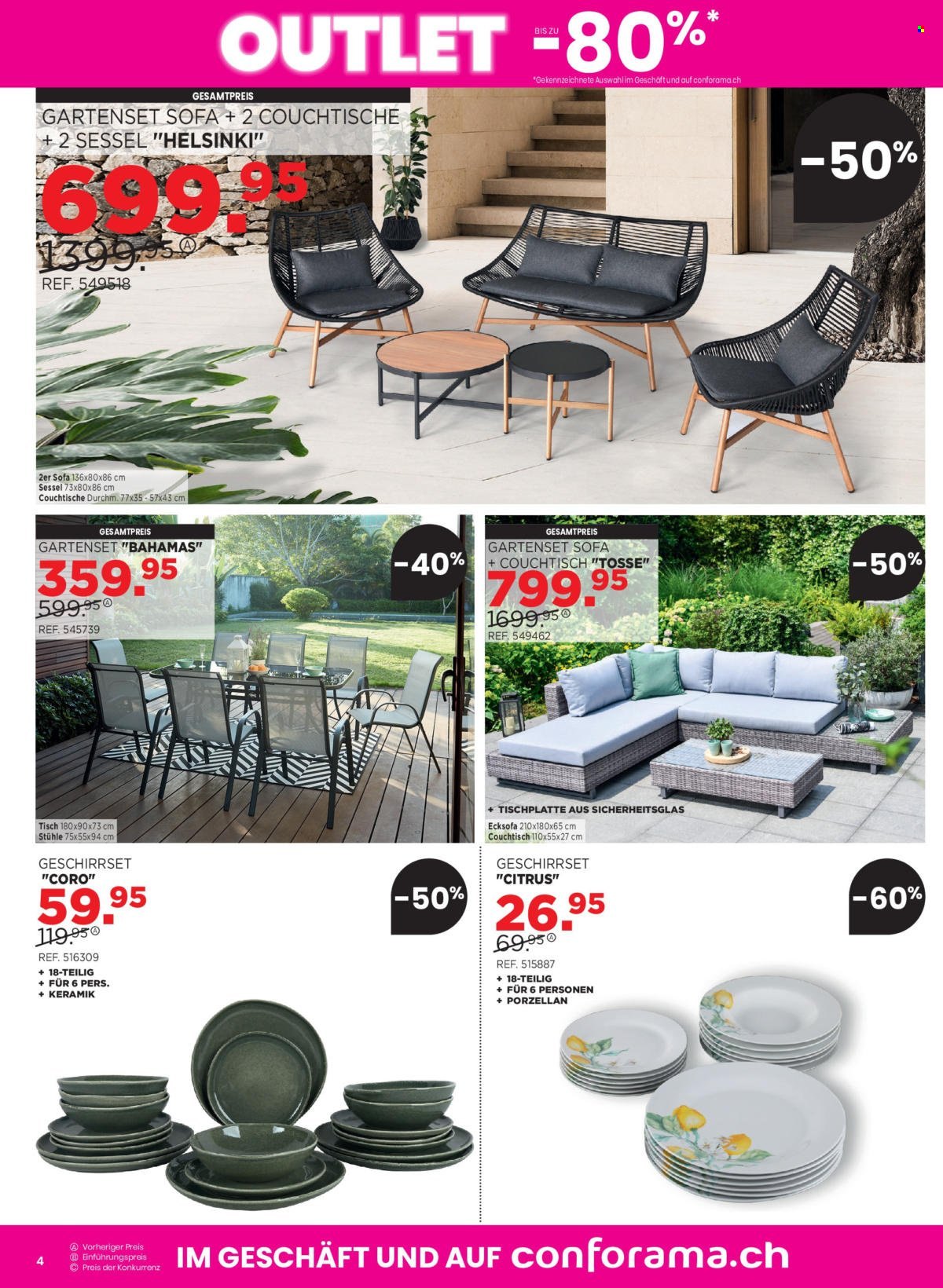 Volantino Conforama - 11.7.2023 - 17.7.2023. Pagina 4