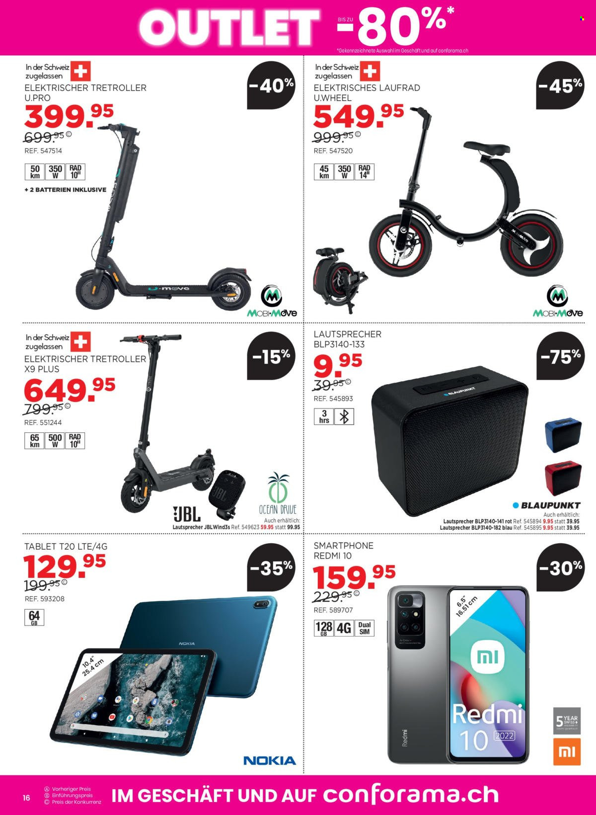 Volantino Conforama - 11.7.2023 - 17.7.2023. Pagina 16