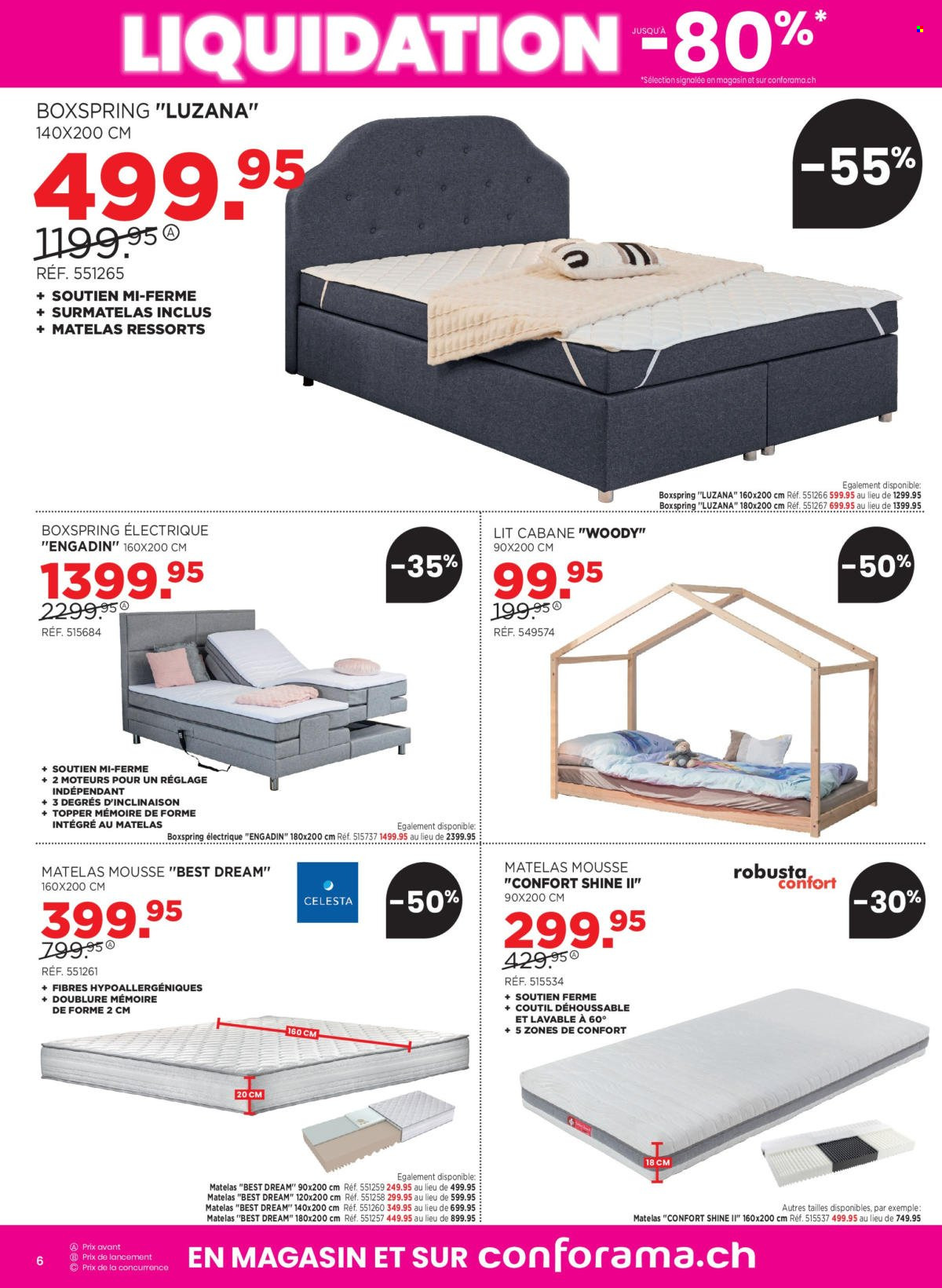 Volantino Conforama - 11.7.2023 - 17.7.2023. Pagina 6