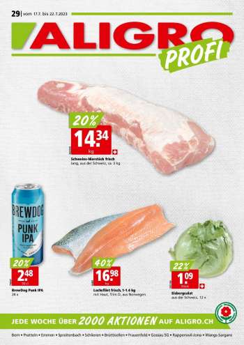 Prospekte ALIGRO - 17.7.2023 - 22.7.2023.