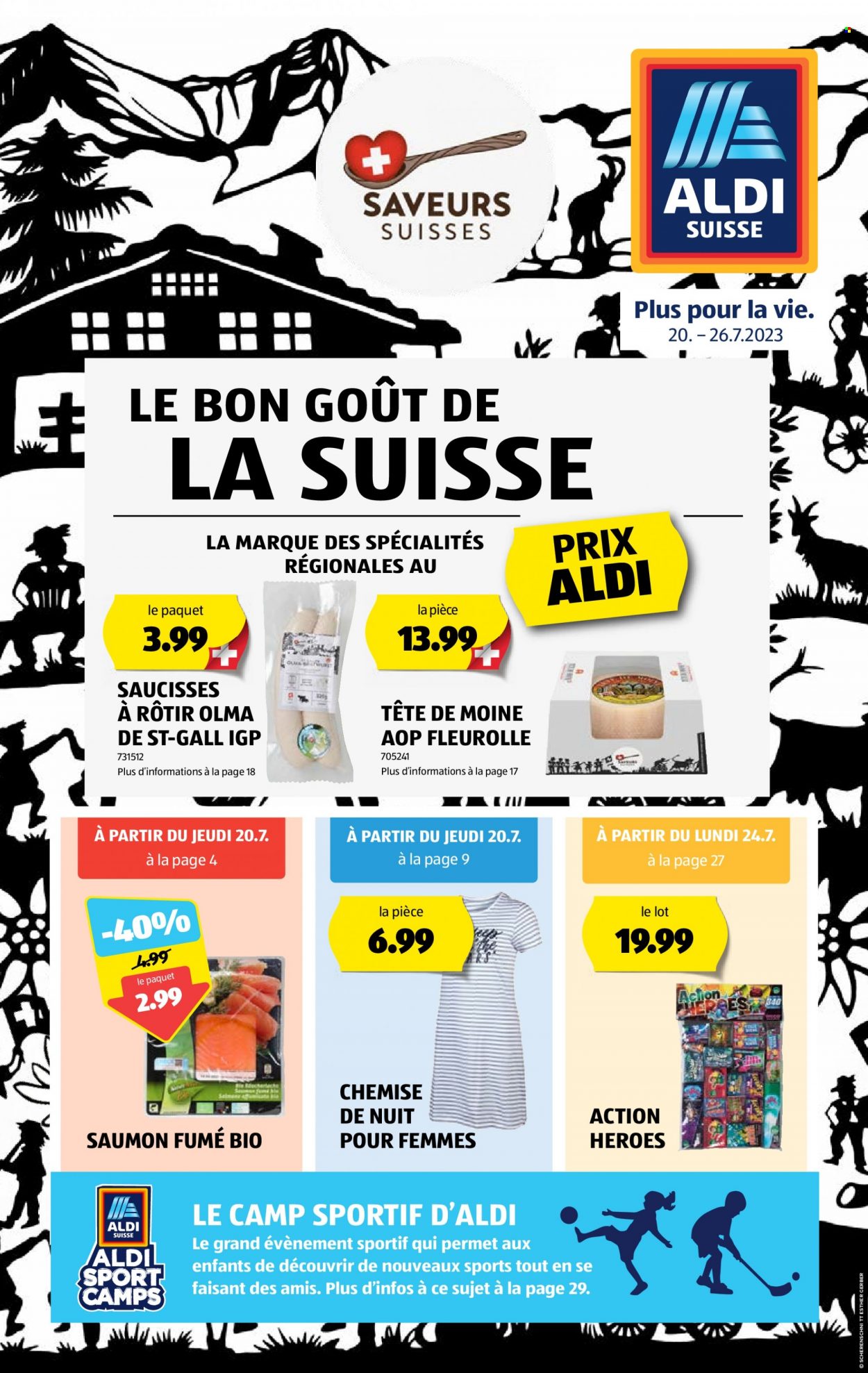 Catalogue Aldi - 20.7.2023 - 26.7.2023. Page 1