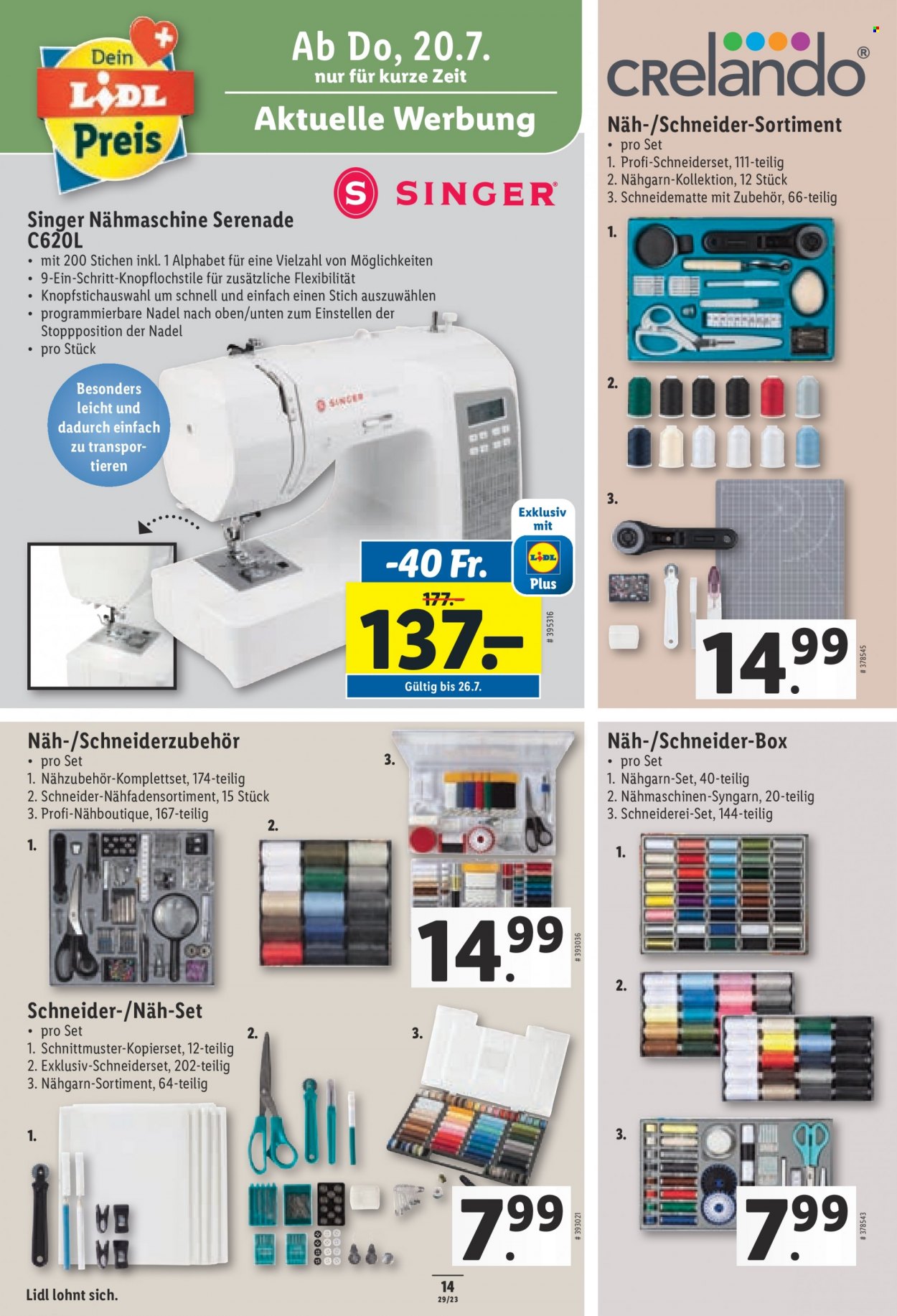 Catalogue Lidl - 20.7.2023 - 26.7.2023. Page 14