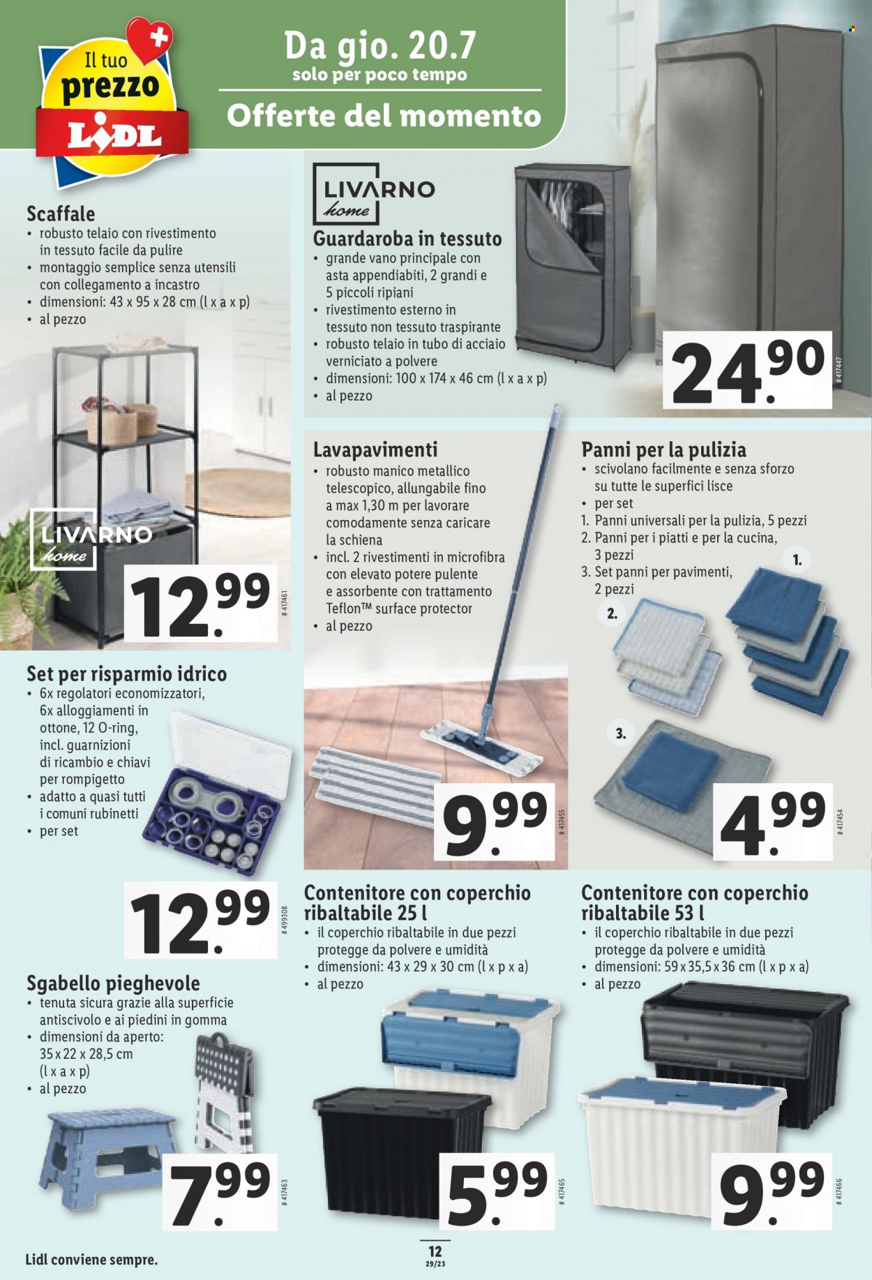 Catalogue Lidl - 20.7.2023 - 26.7.2023. Page 12