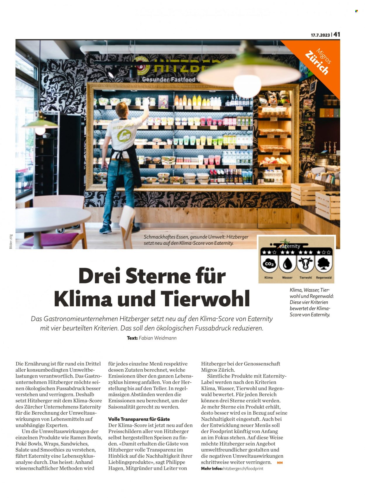 Volantino Migros - 17.7.2023 - 23.7.2023. Pagina 41