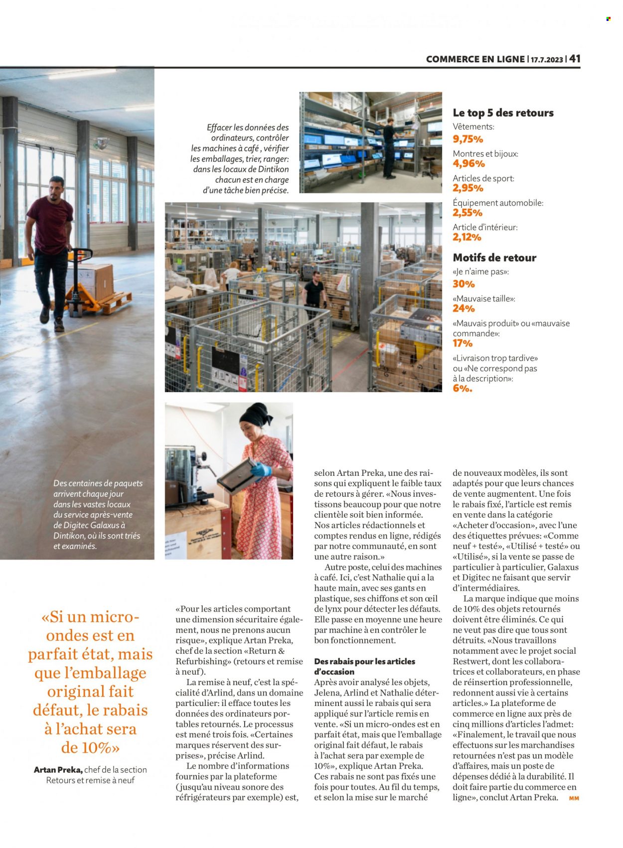 Volantino Migros - 17.7.2023 - 23.7.2023. Pagina 41