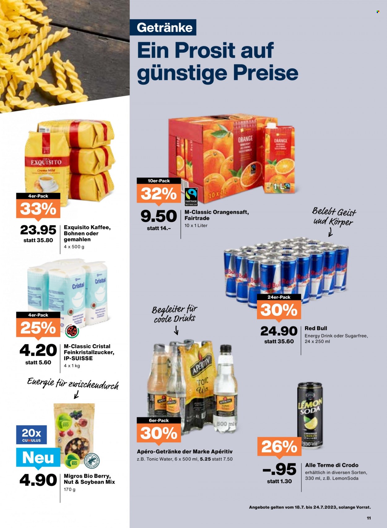 Catalogue Migros - 18.7.2023 - 24.7.2023. Page 11