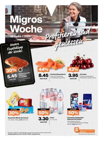 Catalogue Migros - 18.7.2023 - 24.7.2023.