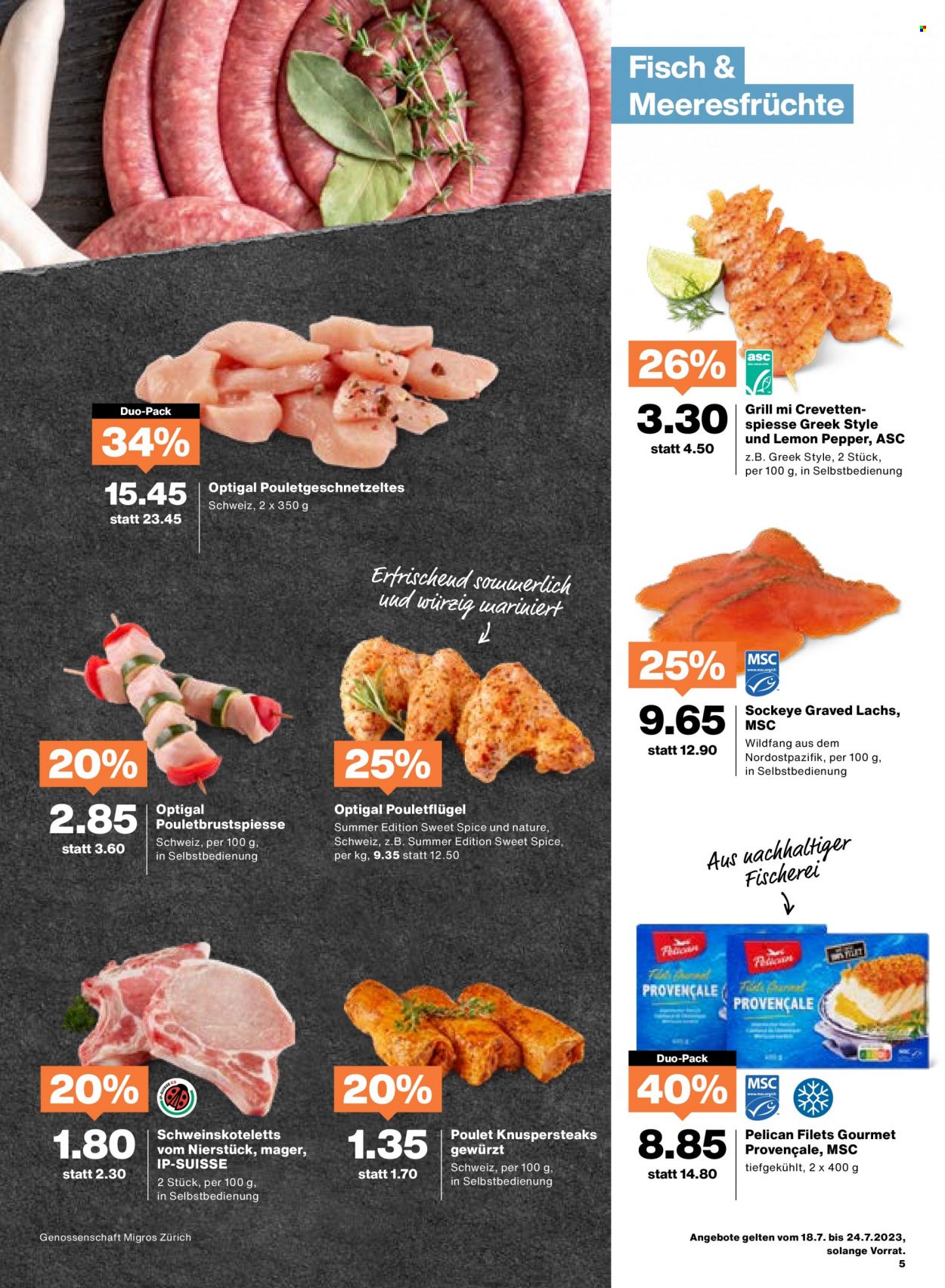 Catalogue Migros - 18.7.2023 - 24.7.2023. Page 5