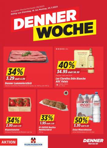 Catalogue Denner - 18.7.2023 - 24.7.2023.