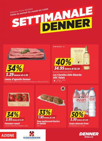 Catalogue Denner - 18.7.2023 - 24.7.2023.