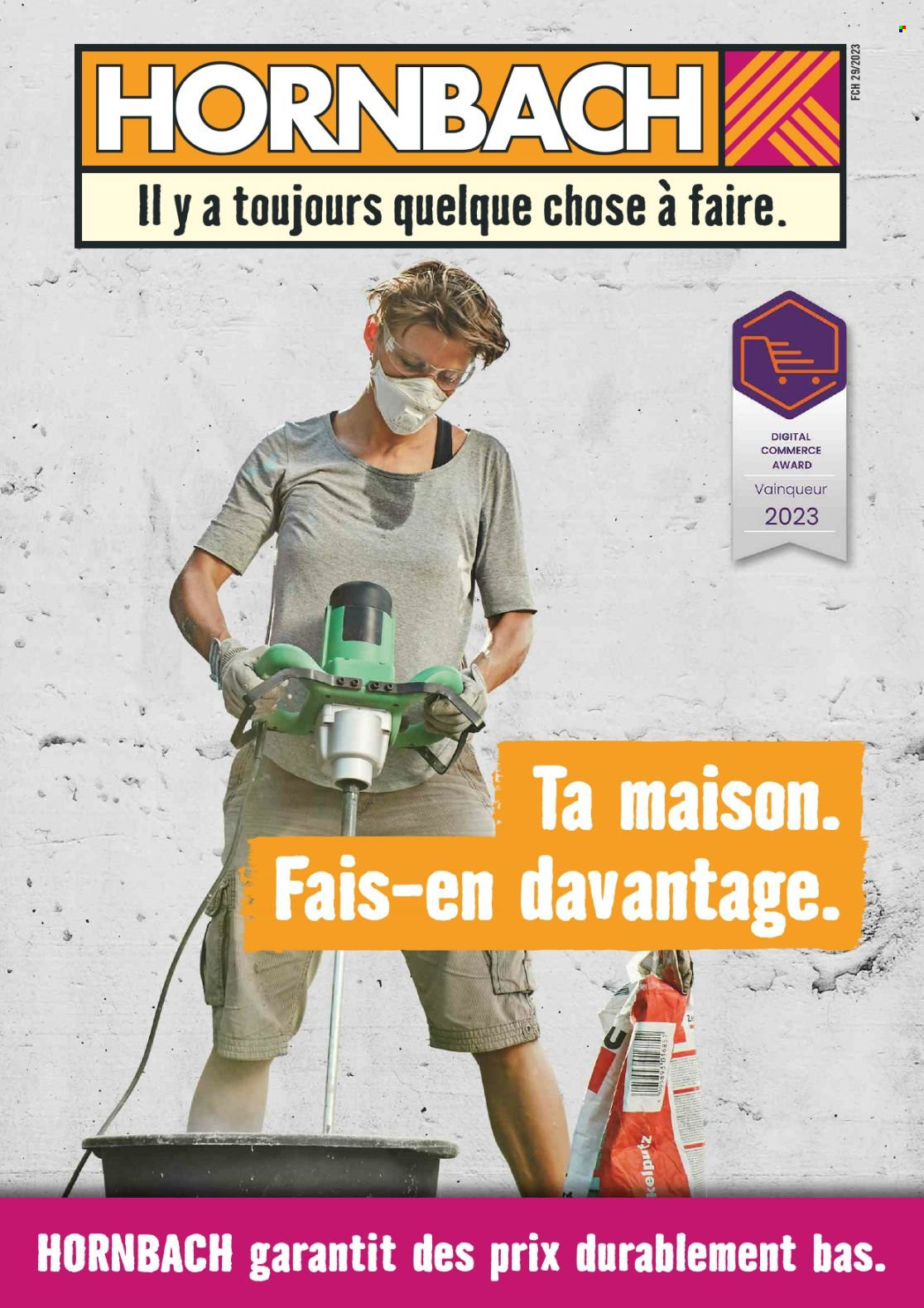 Volantino Hornbach - 17.7.2023 - 14.8.2023. Pagina 1