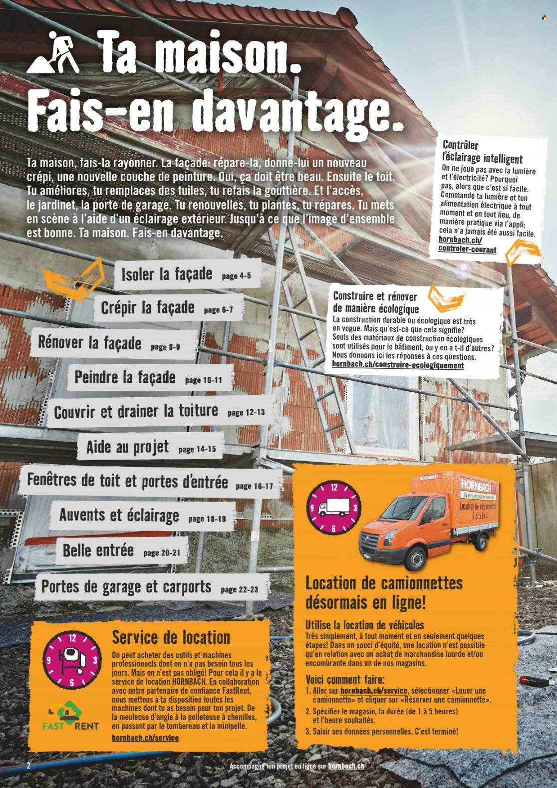 Volantino Hornbach - 17.7.2023 - 14.8.2023. Pagina 2