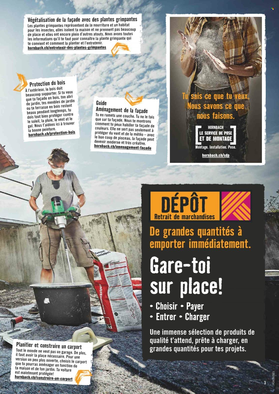 Volantino Hornbach - 17.7.2023 - 14.8.2023. Pagina 3