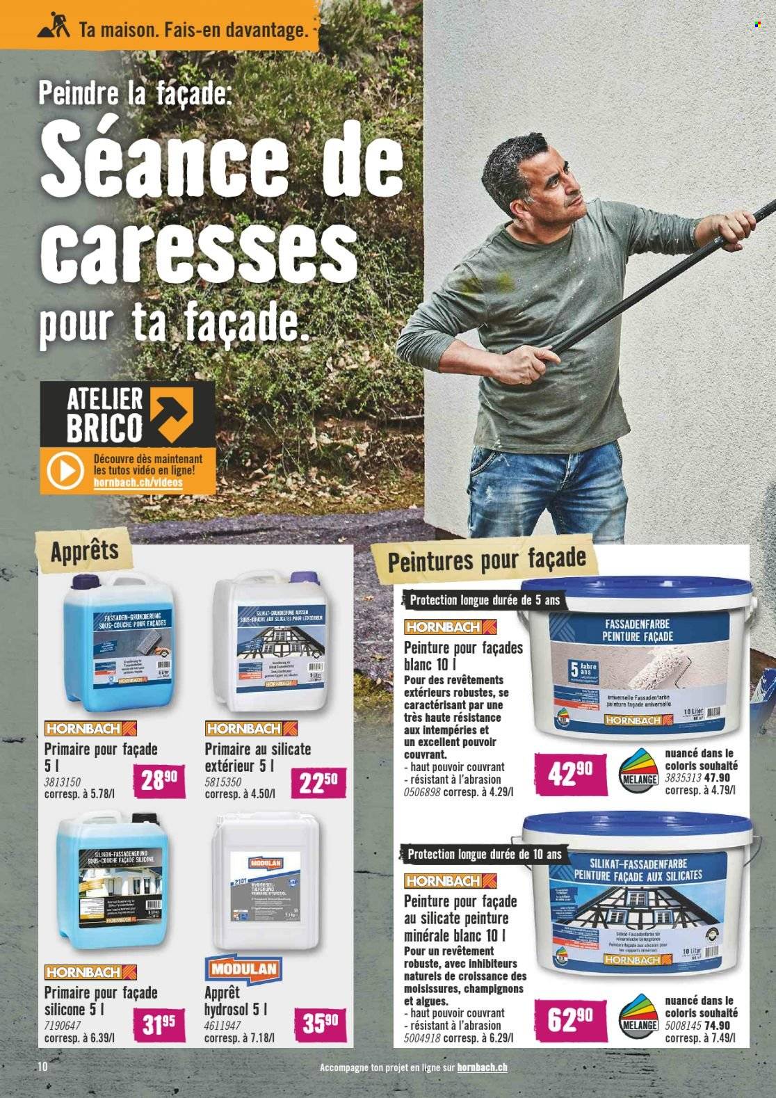 Volantino Hornbach - 17.7.2023 - 14.8.2023. Pagina 10