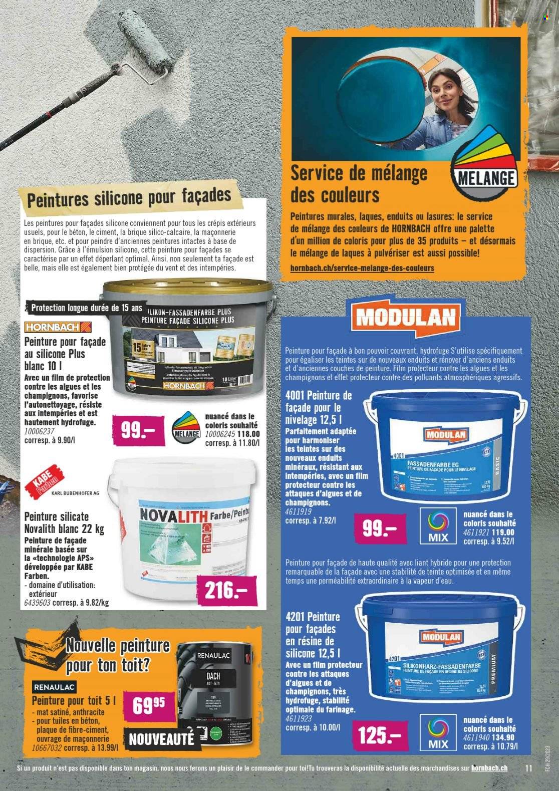Volantino Hornbach - 17.7.2023 - 14.8.2023. Pagina 11