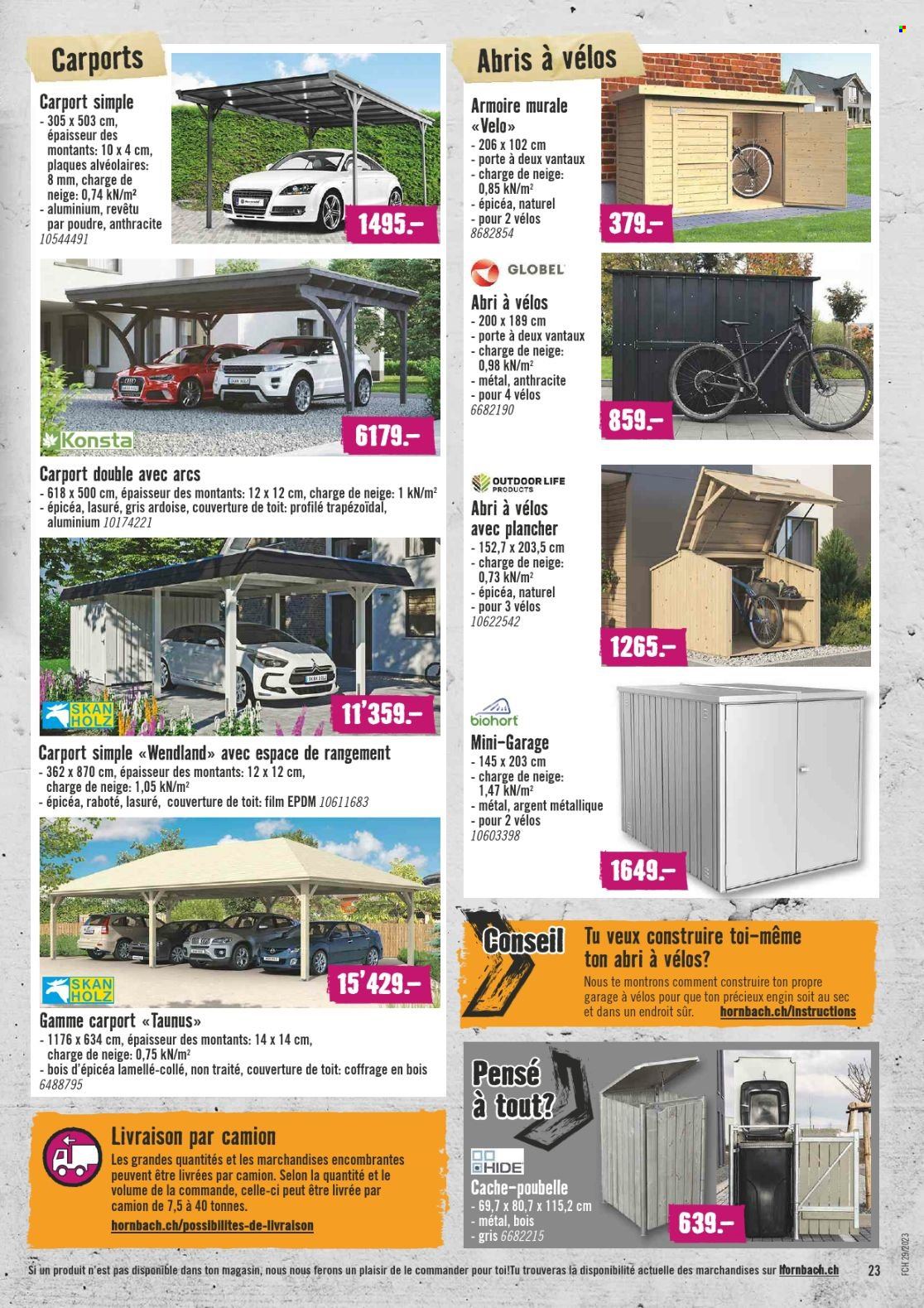 Volantino Hornbach - 17.7.2023 - 14.8.2023. Pagina 23