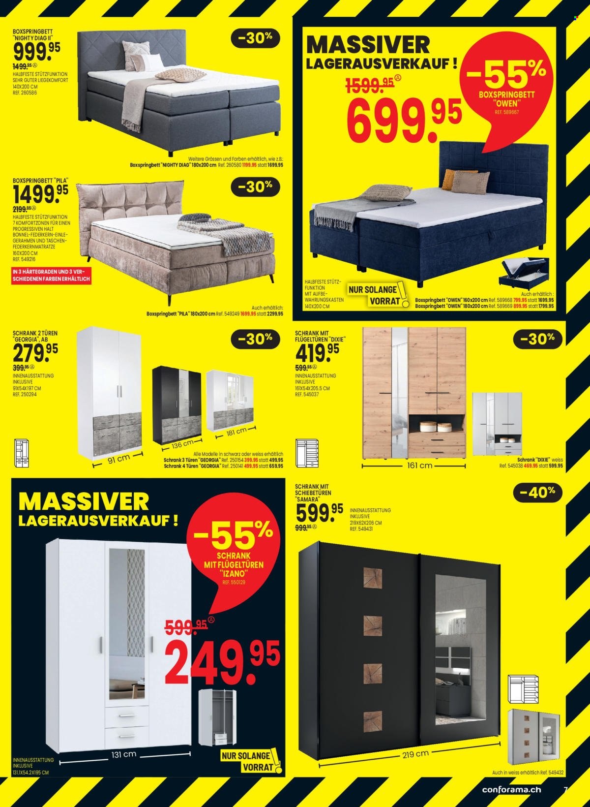 Volantino Conforama - 18.7.2023 - 31.7.2023. Pagina 7