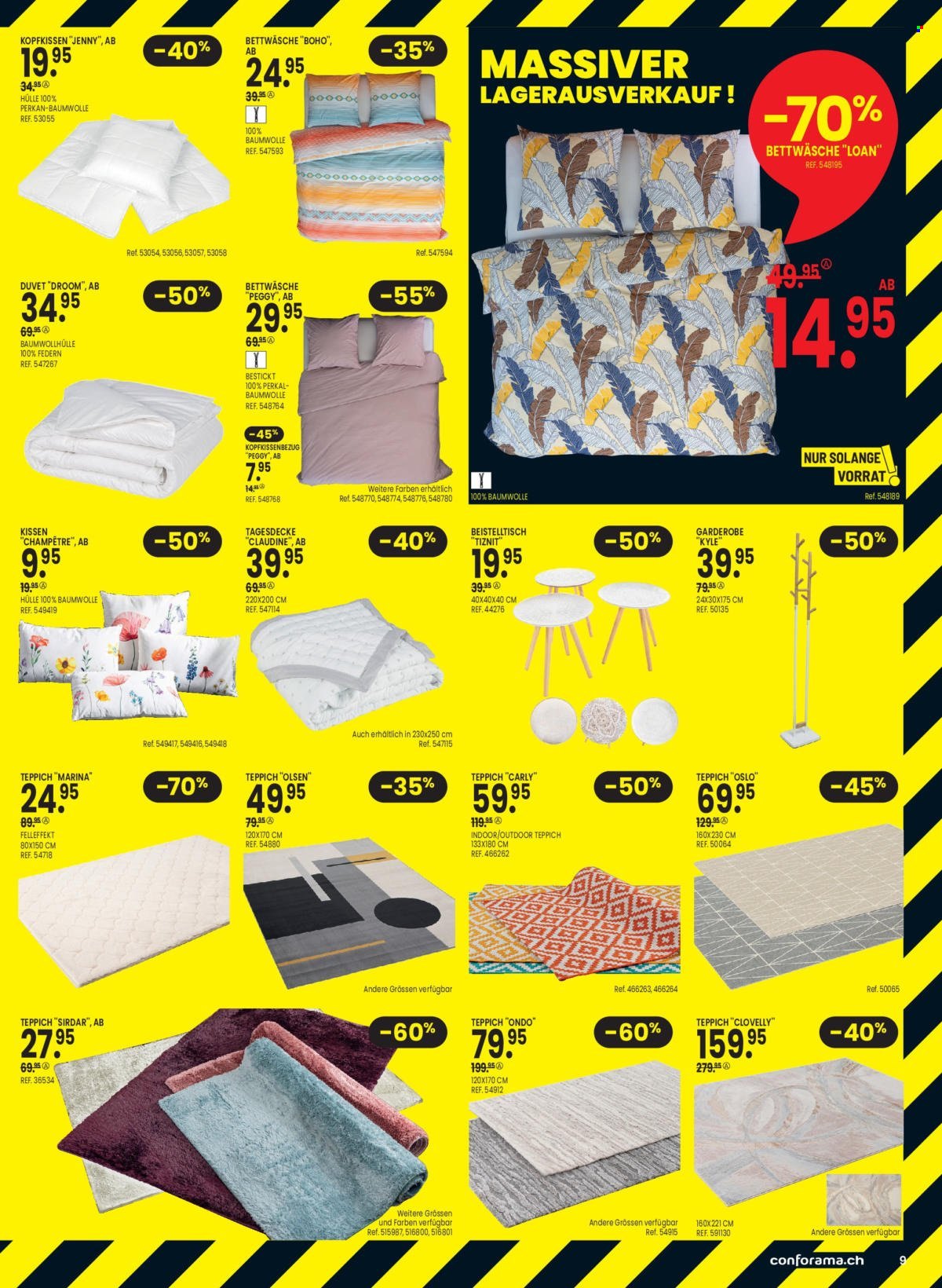 Volantino Conforama - 18.7.2023 - 31.7.2023. Pagina 9