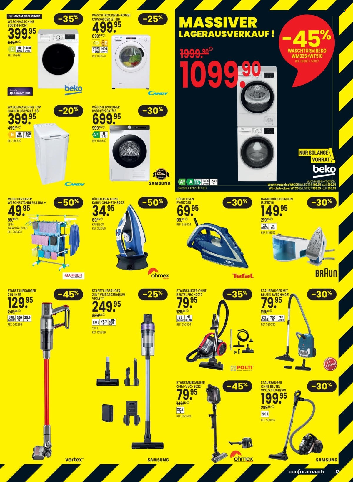 Volantino Conforama - 18.7.2023 - 31.7.2023. Pagina 13