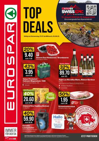 Volantino SPAR - 27.7.2023 - 2.8.2023.