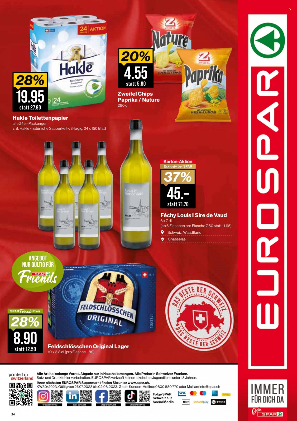 Volantino SPAR - 27.7.2023 - 2.8.2023. Pagina 24