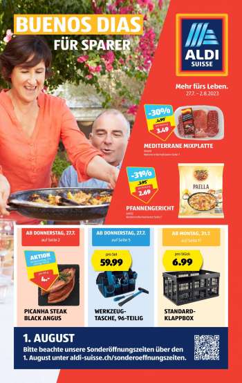Volantino Aldi - 27.7.2023 - 2.8.2023.