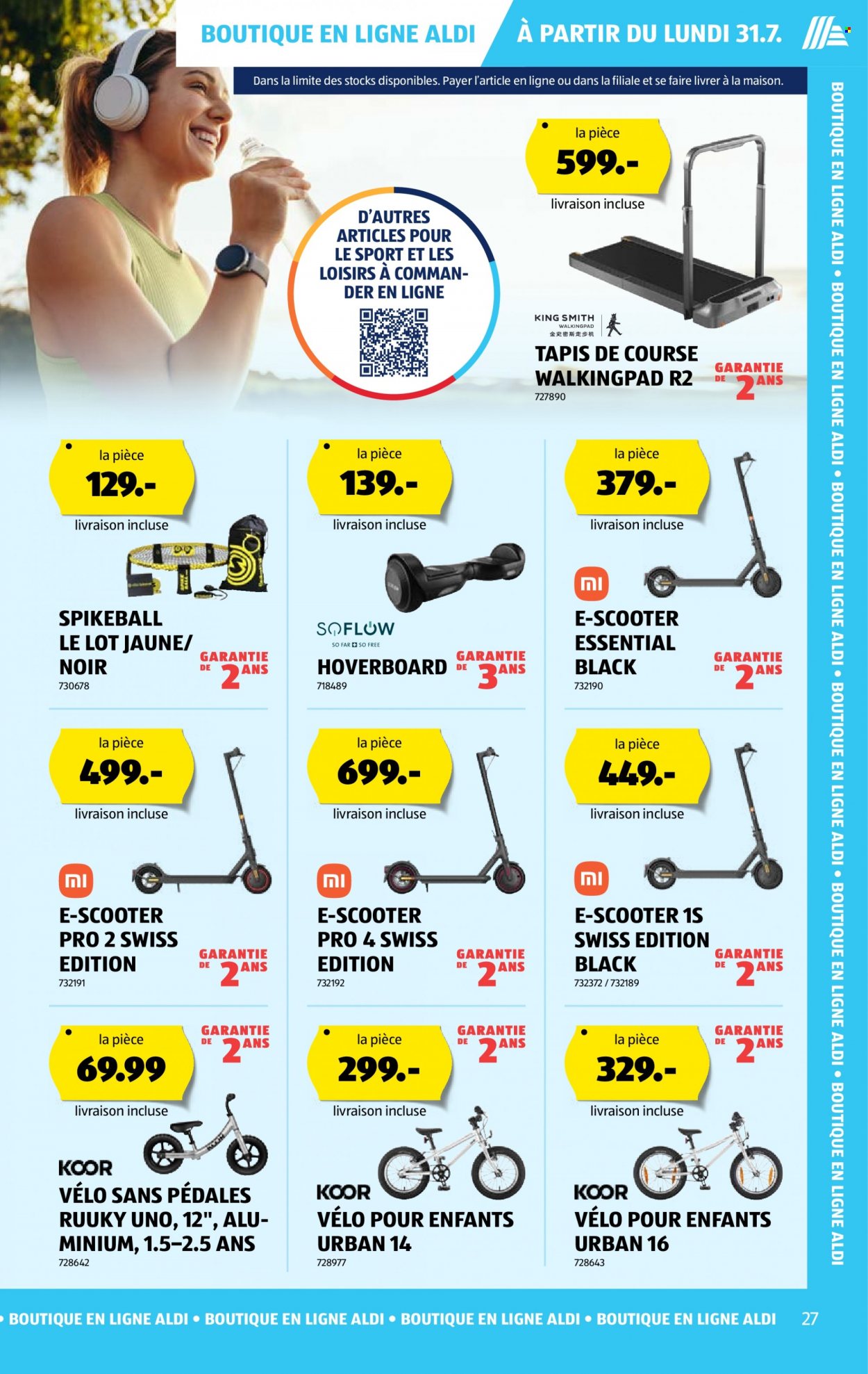 Volantino Aldi - 27.7.2023 - 2.8.2023. Pagina 27