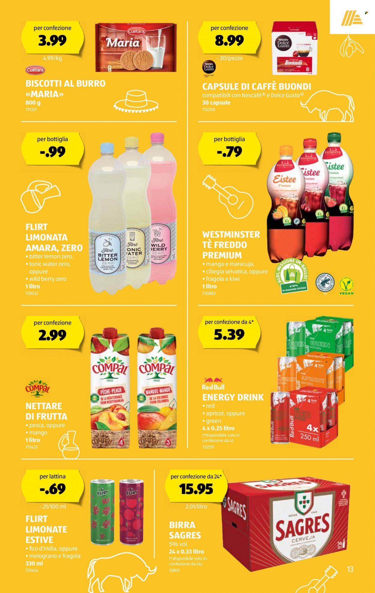 Volantino Aldi - 27.7.2023 - 2.8.2023. Pagina 13