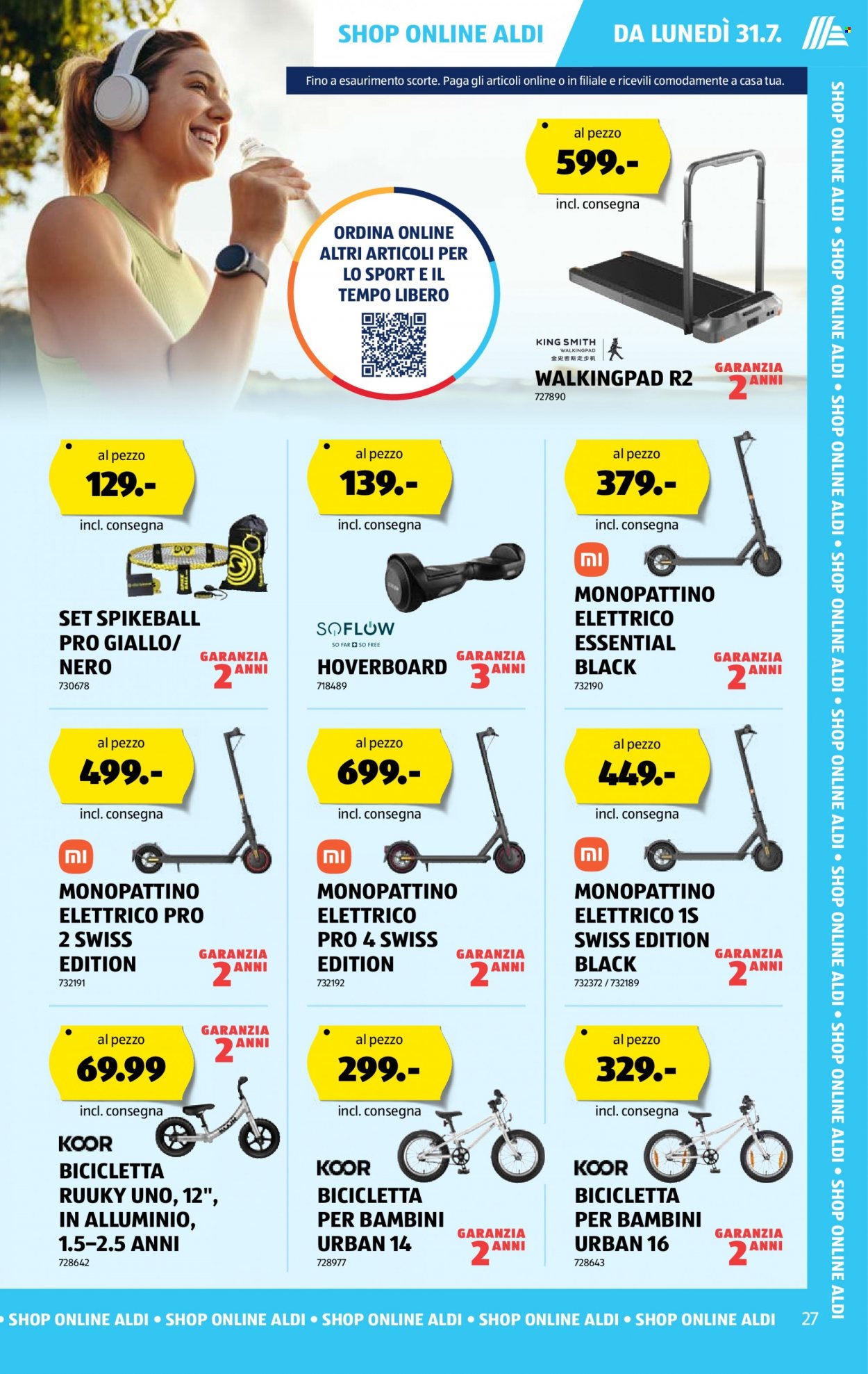Volantino Aldi - 27.7.2023 - 2.8.2023. Pagina 27
