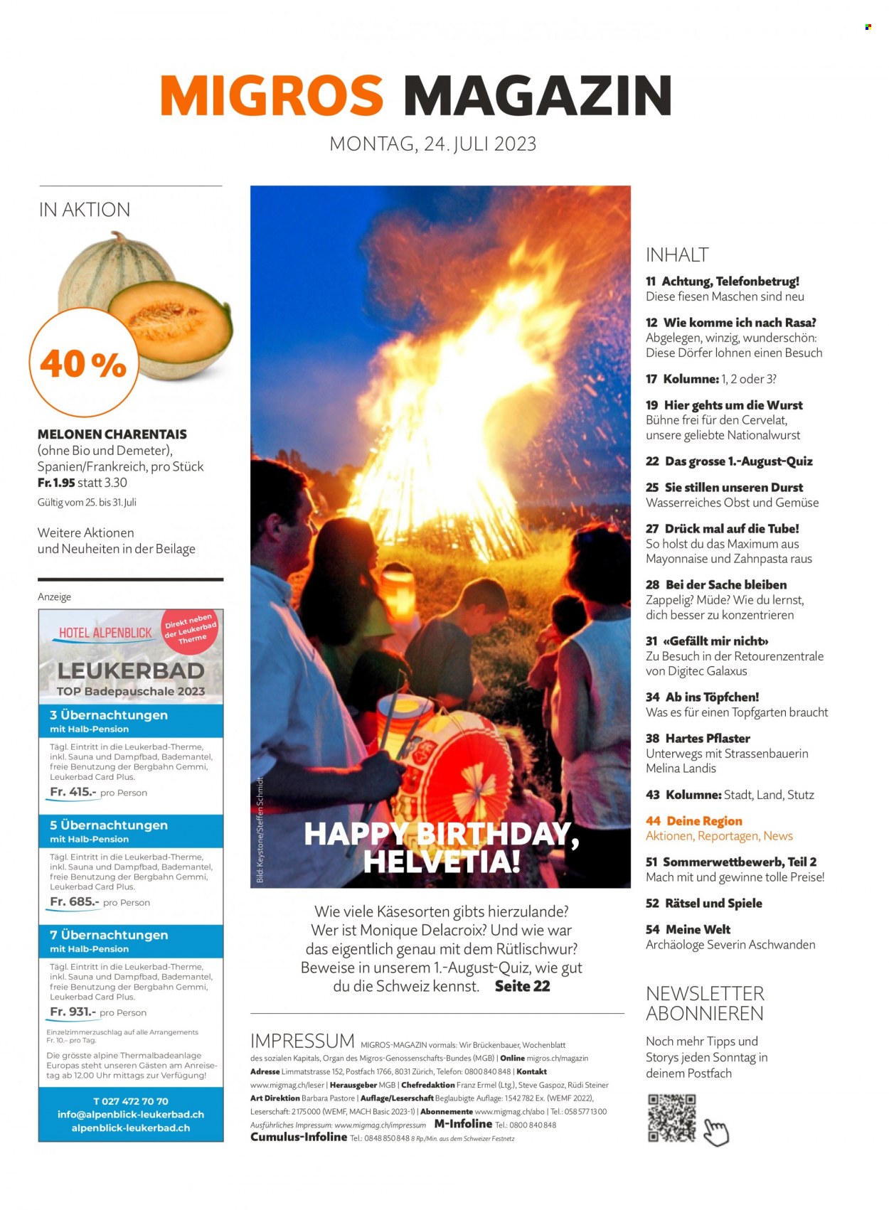 Volantino Migros - 24.7.2023 - 30.7.2023. Pagina 9