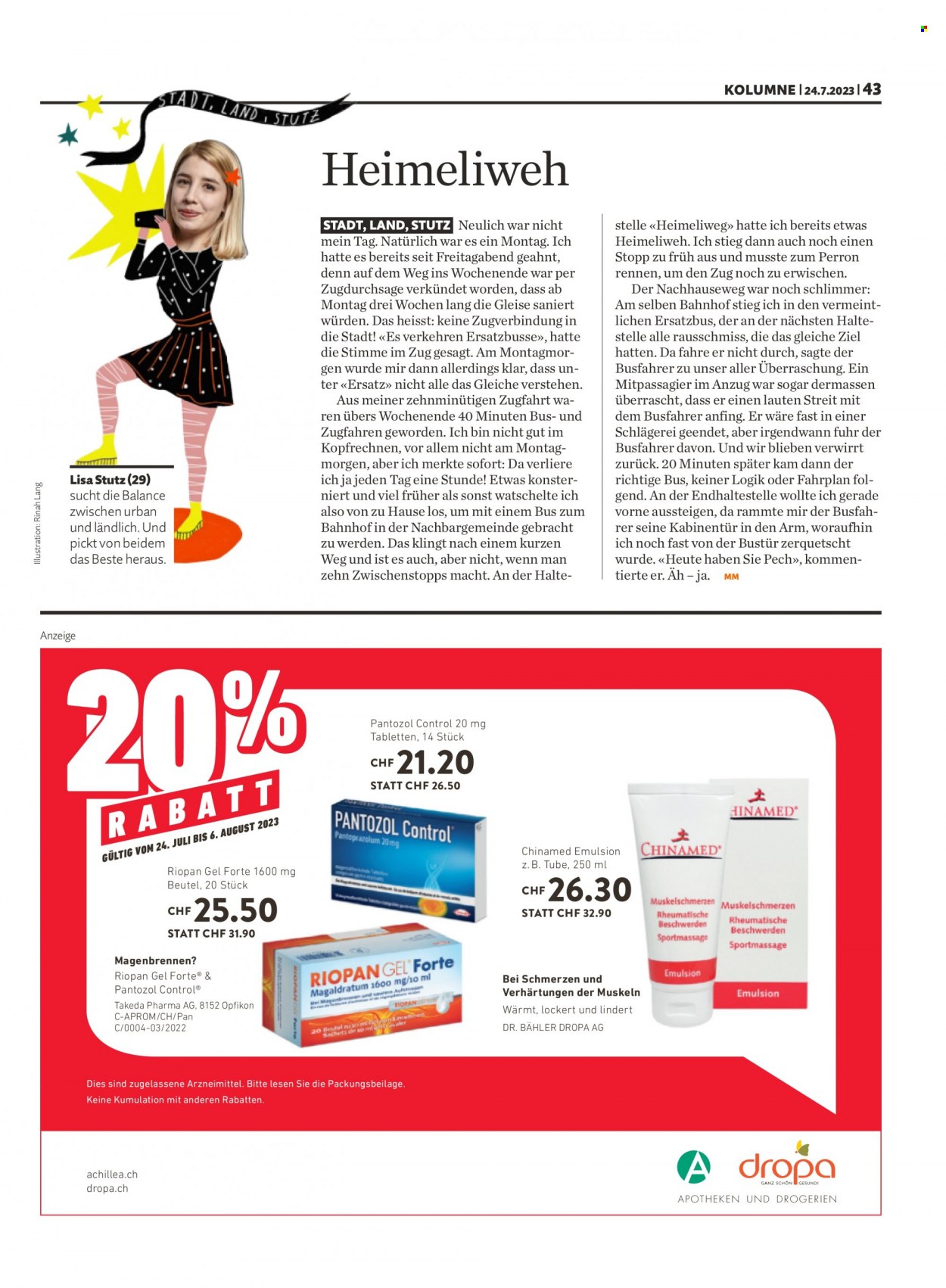 Volantino Migros - 24.7.2023 - 30.7.2023. Pagina 43
