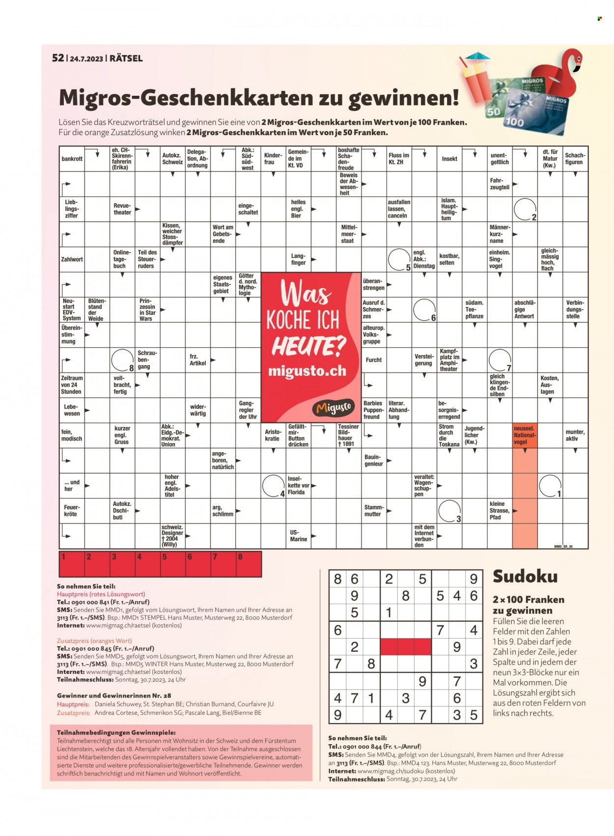Volantino Migros - 24.7.2023 - 30.7.2023. Pagina 52