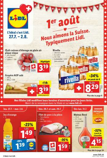 Volantino Lidl - 27.7.2023 - 2.8.2023.