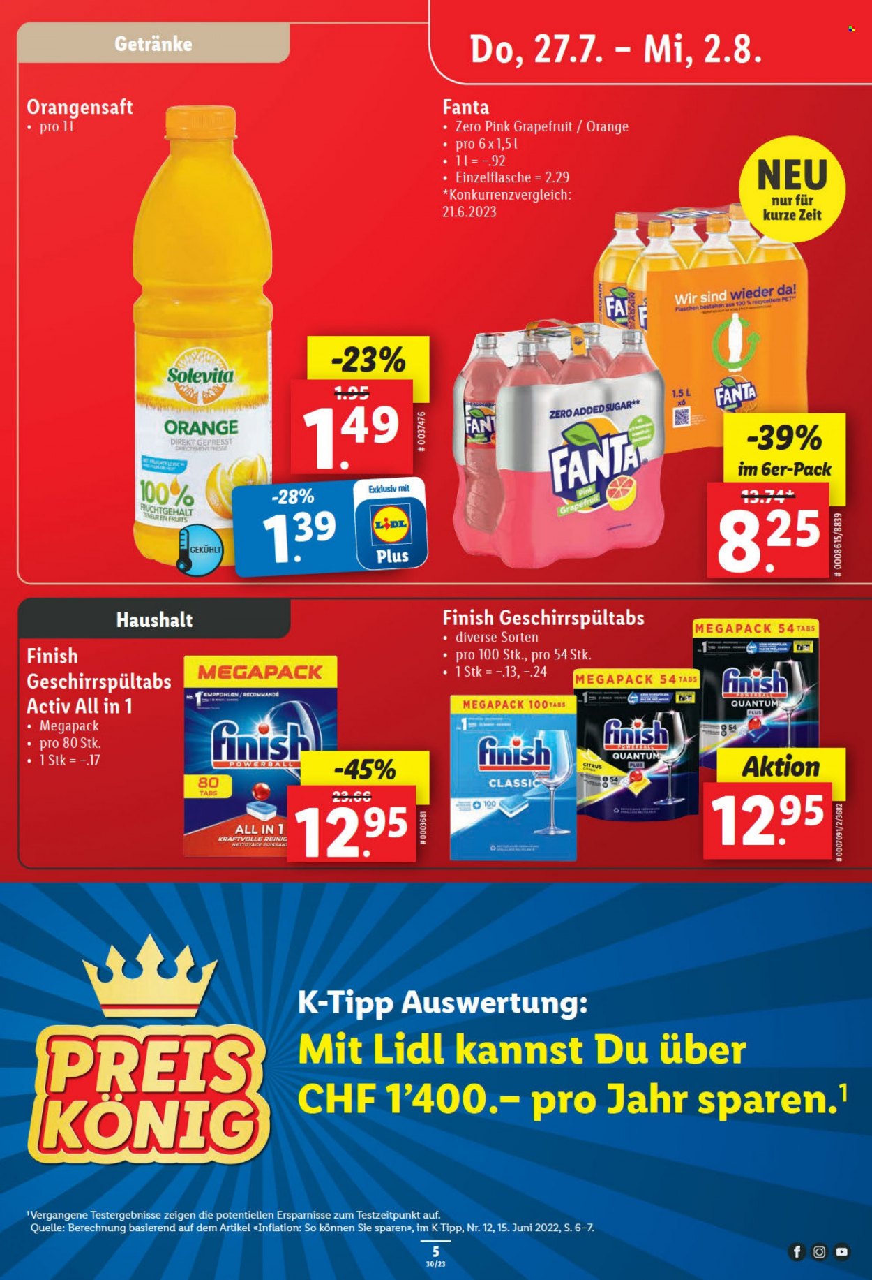 Volantino Lidl - 27.7.2023 - 2.8.2023. Pagina 5