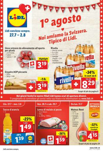 Catalogue Lidl - 27.7.2023 - 2.8.2023.