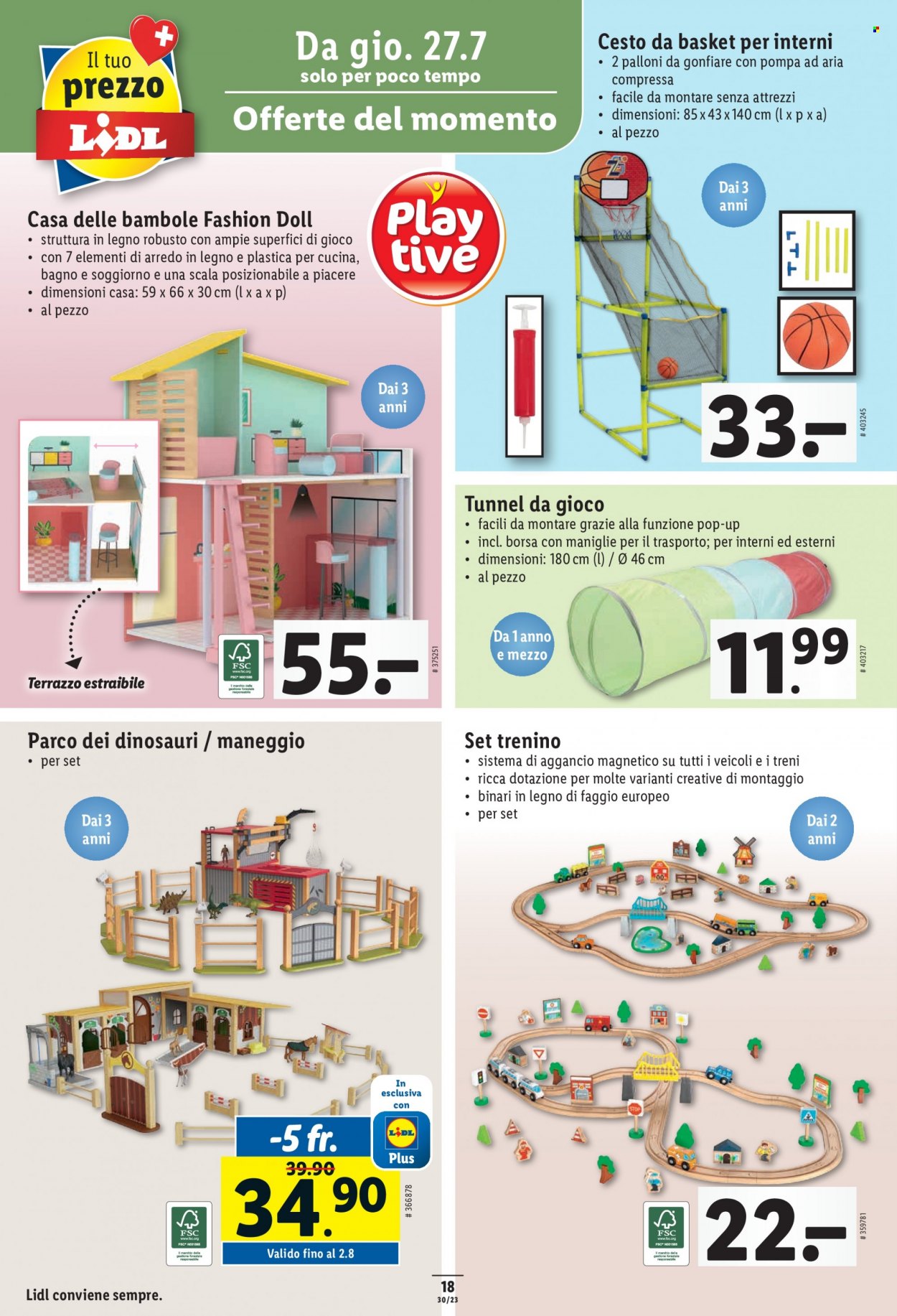 Volantino Lidl - 27.7.2023 - 2.8.2023. Pagina 18