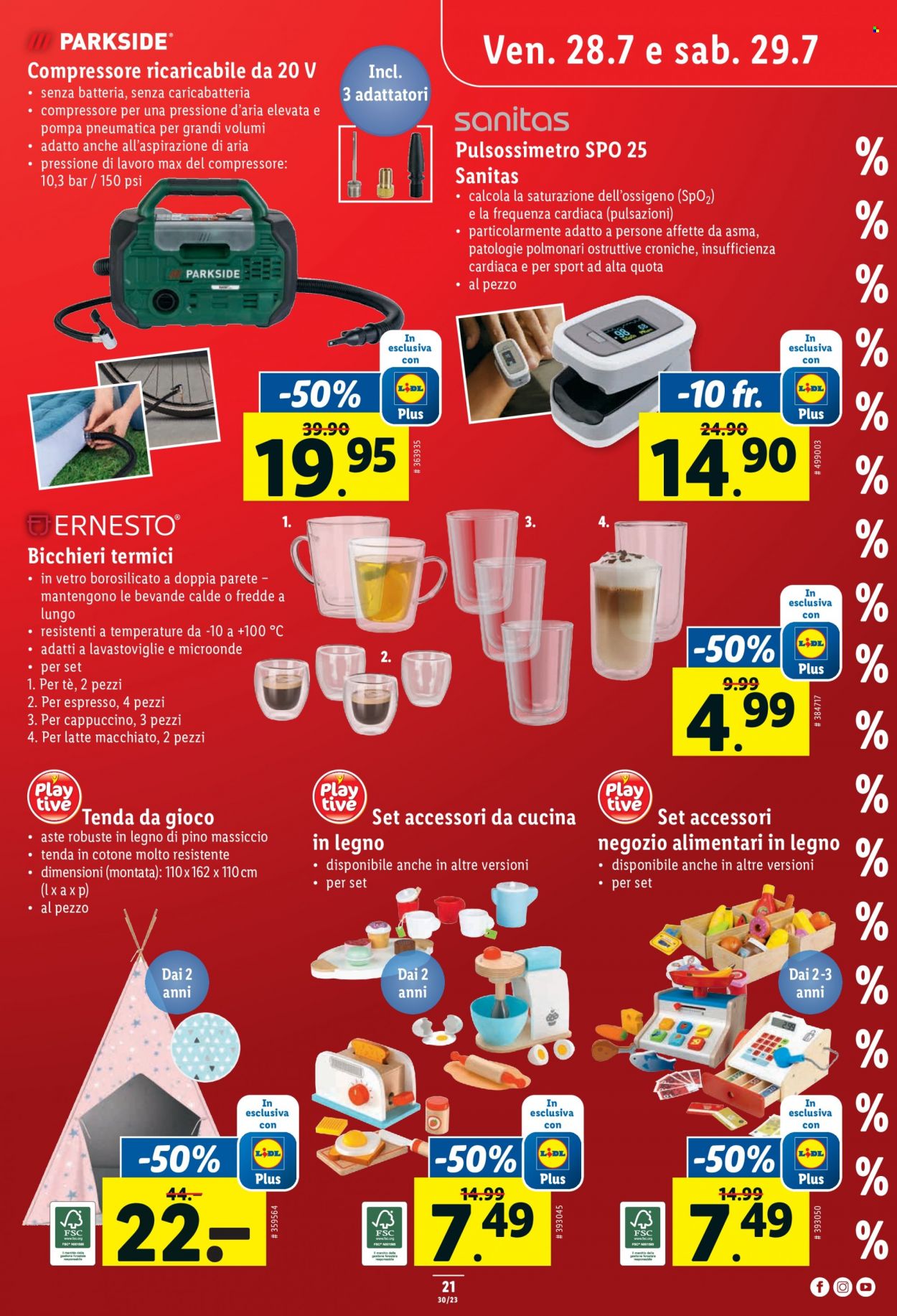Volantino Lidl - 27.7.2023 - 2.8.2023. Pagina 21