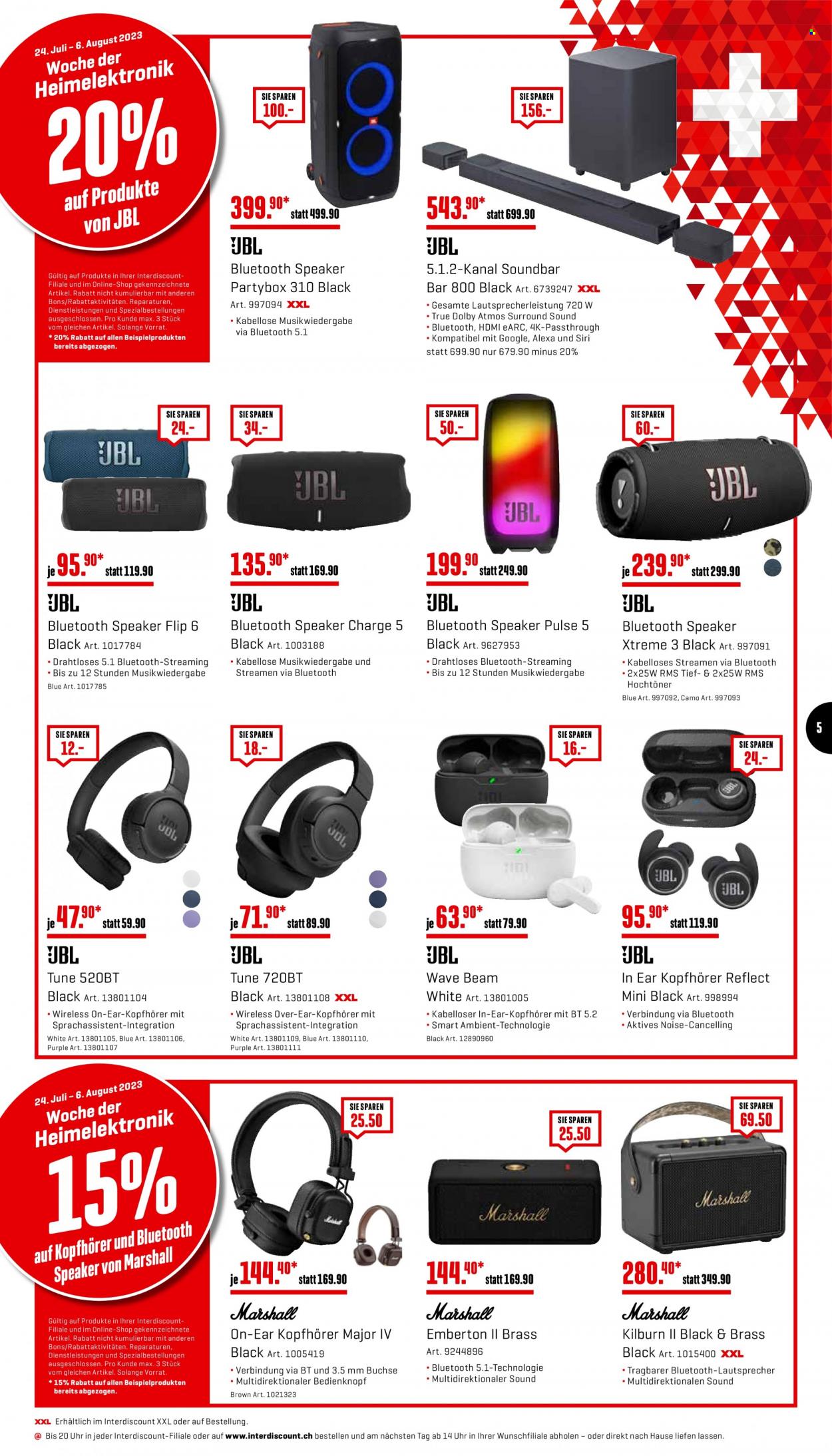 Catalogue Interdiscount - 24.7.2023 - 6.8.2023. Page 5