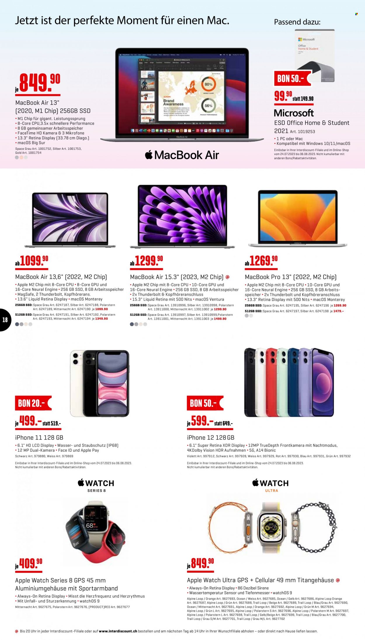 Catalogue Interdiscount - 24.7.2023 - 6.8.2023. Page 18