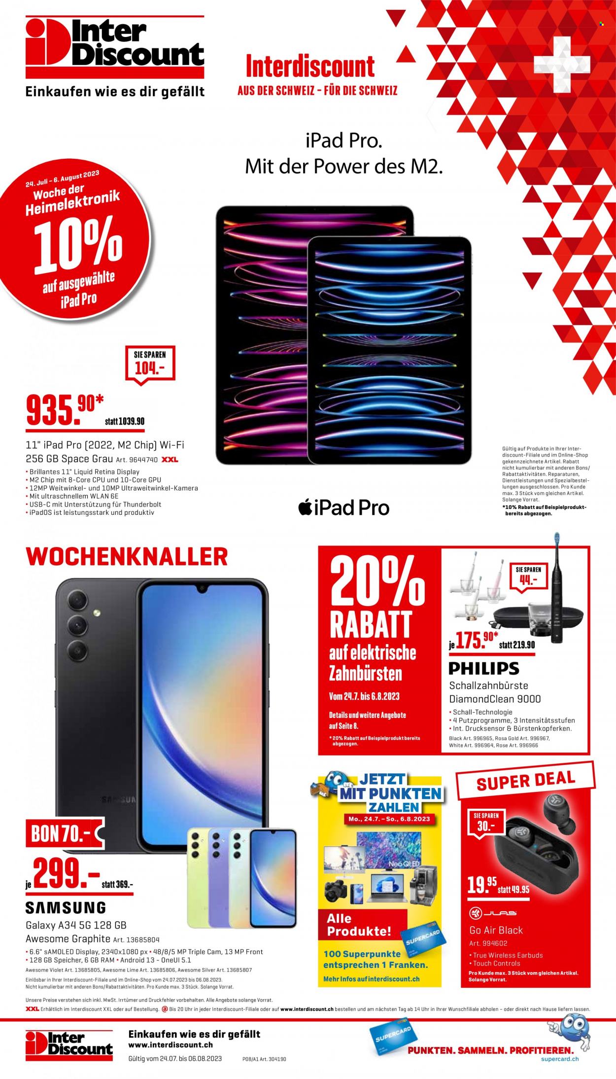 Catalogue Interdiscount - 24.7.2023 - 6.8.2023. Page 20