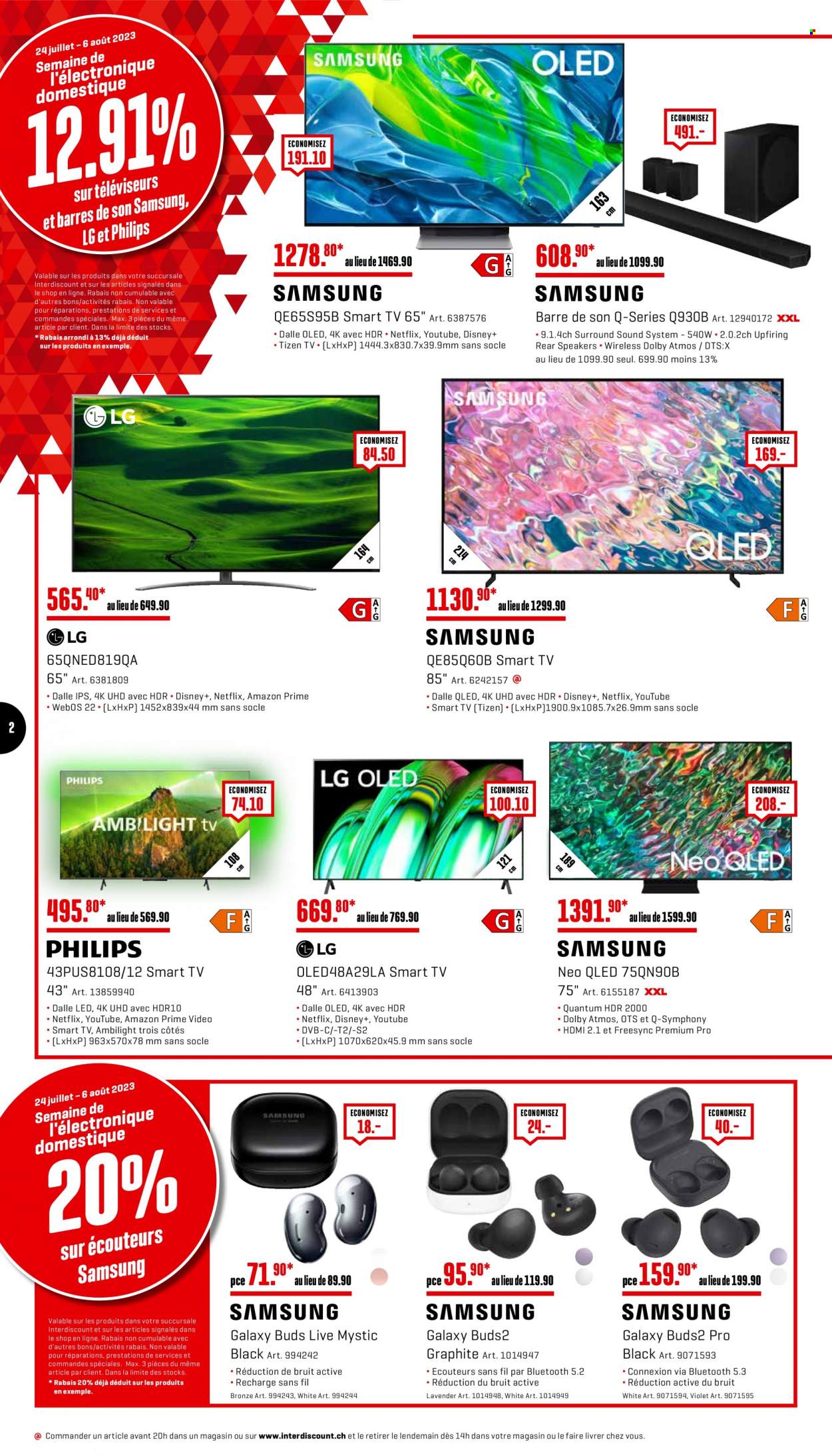 Catalogue Interdiscount - 24.7.2023 - 6.8.2023. Page 2